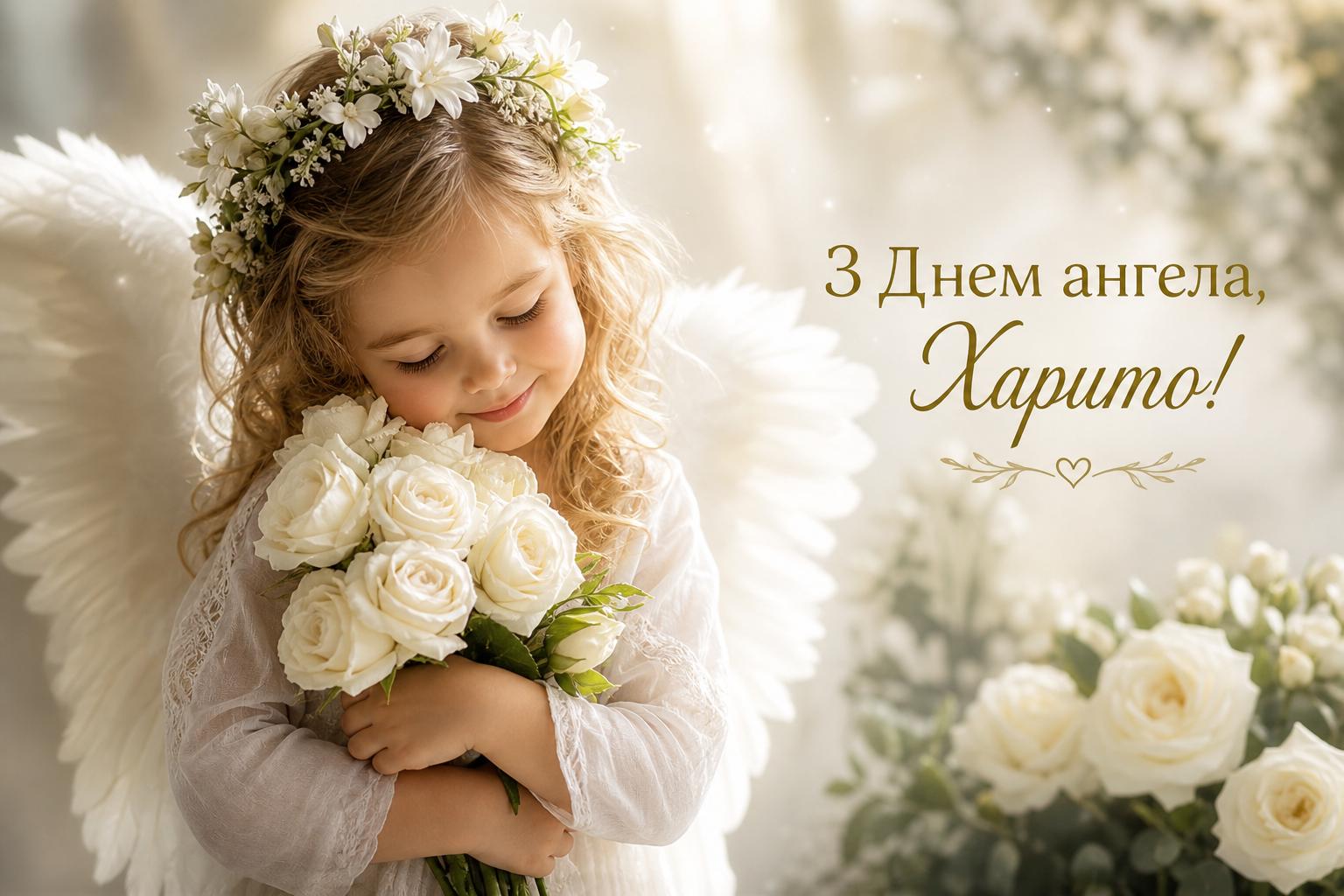 Красиві привітання з днем ангела Харити до сліз