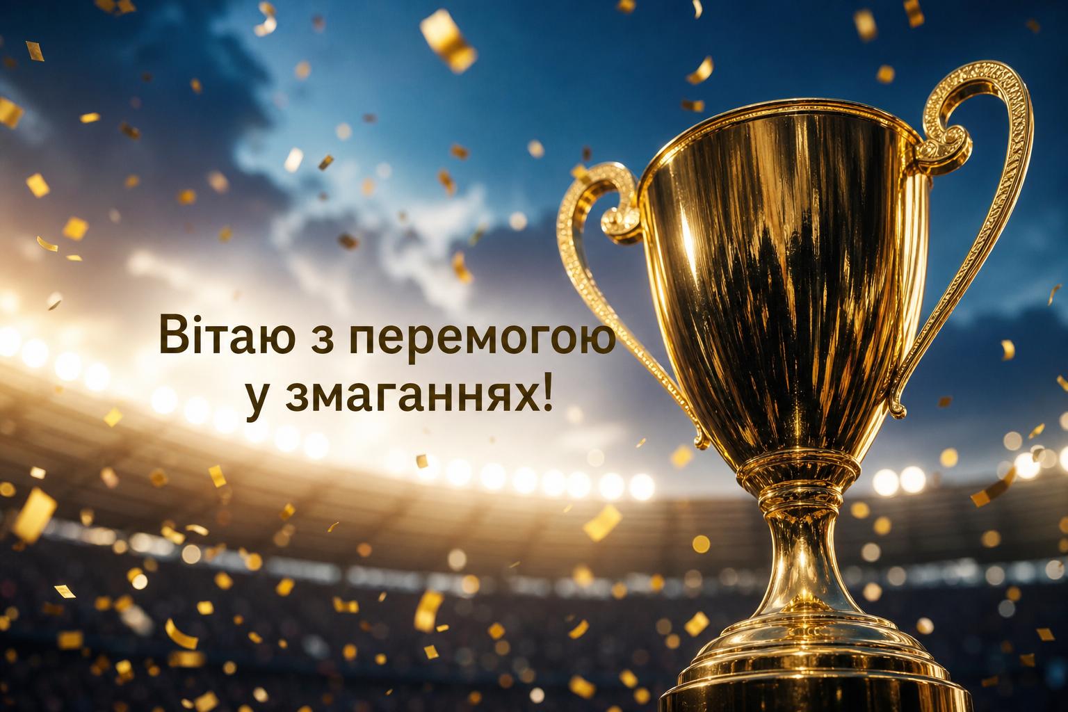 Найкращі привітання з перемогою у змаганнях українською. Привітання з перемогою у змаганнях у прозі Найкращі привітання з перемогою у змаганнях українською. Привітання з перемогою у змаганнях у прозі фото