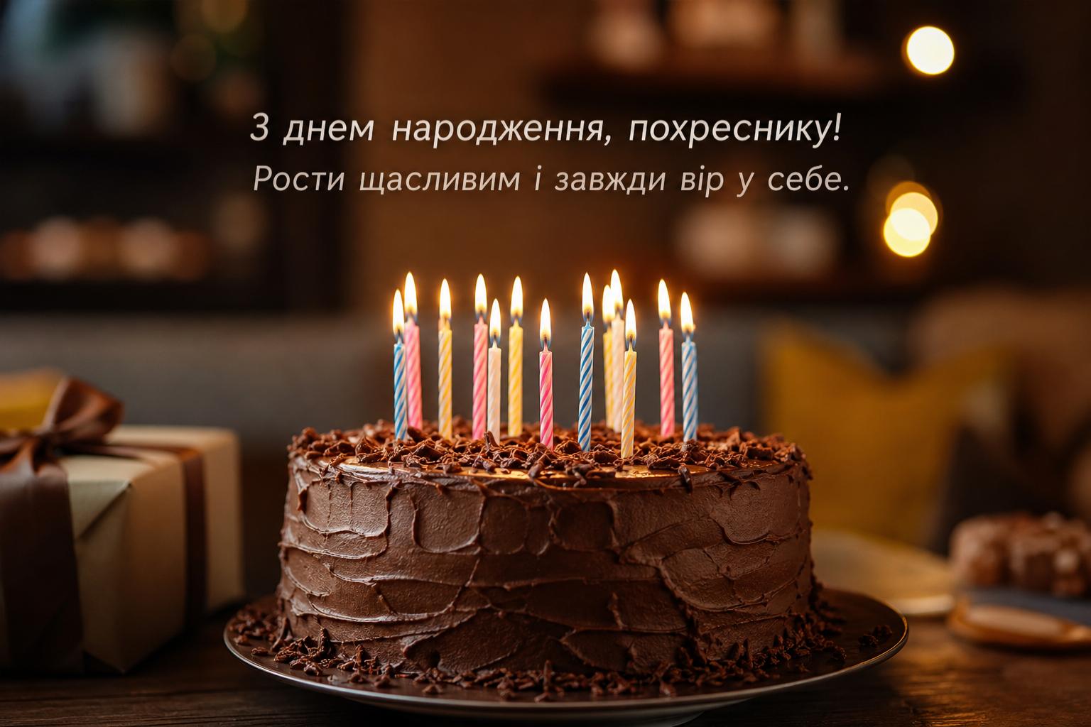 Оригінальні привітання з днем народження похреснику своїми словами. Короткі побажання (для СМС) похреснику Оригінальні привітання з днем народження похреснику своїми словами. Короткі побажання (для СМС) похреснику фото