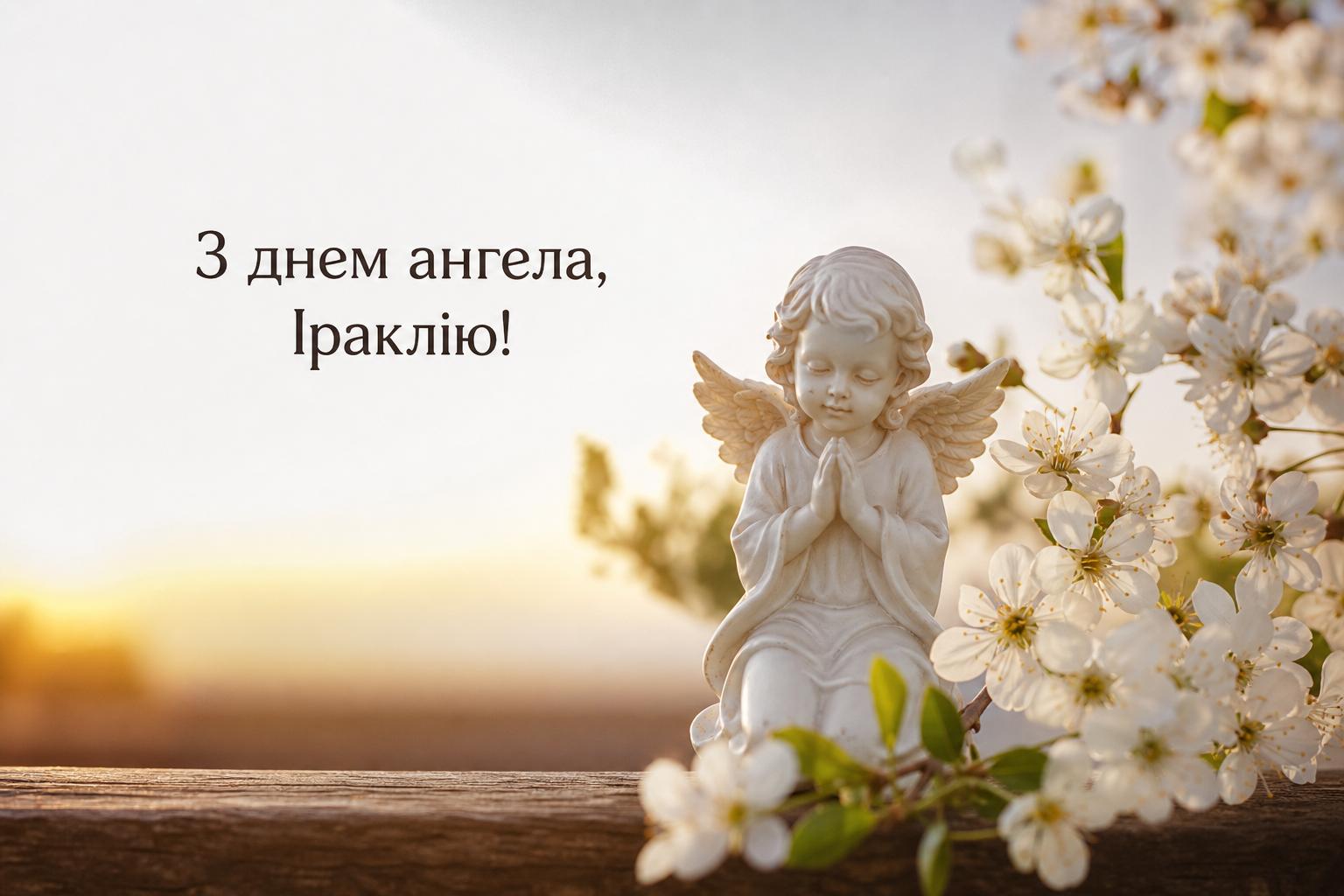 Короткі привітання з днем ангела Іраклія своїми словами