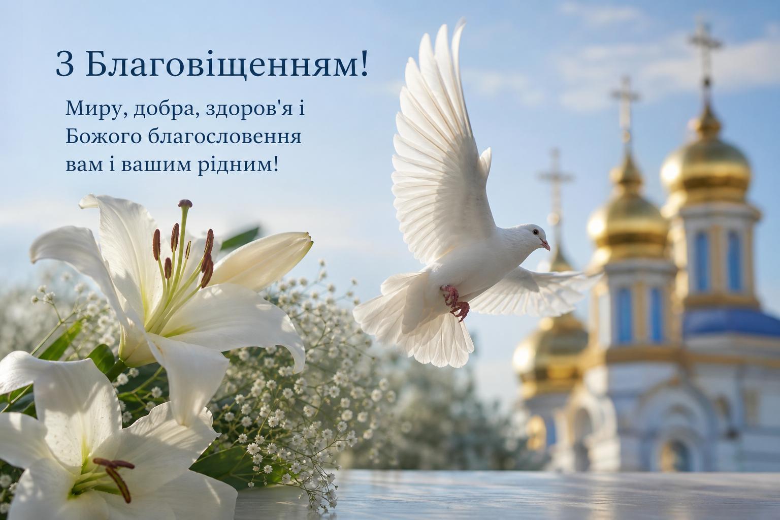 Кращі привітання з Благовіщенням своїми словами, у прозі. Привітання у віршах з Благовіщенням Кращі привітання з Благовіщенням своїми словами, у прозі. Привітання у віршах з Благовіщенням фото