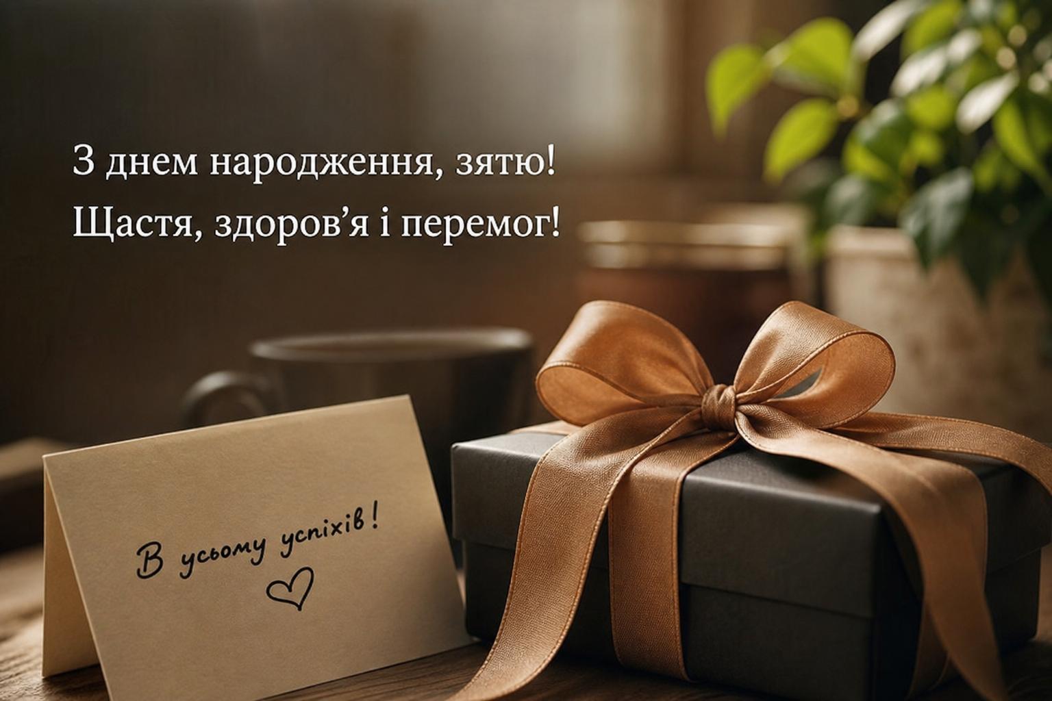 СМС привітання з днем народження зятю своїми словами, до сліз
