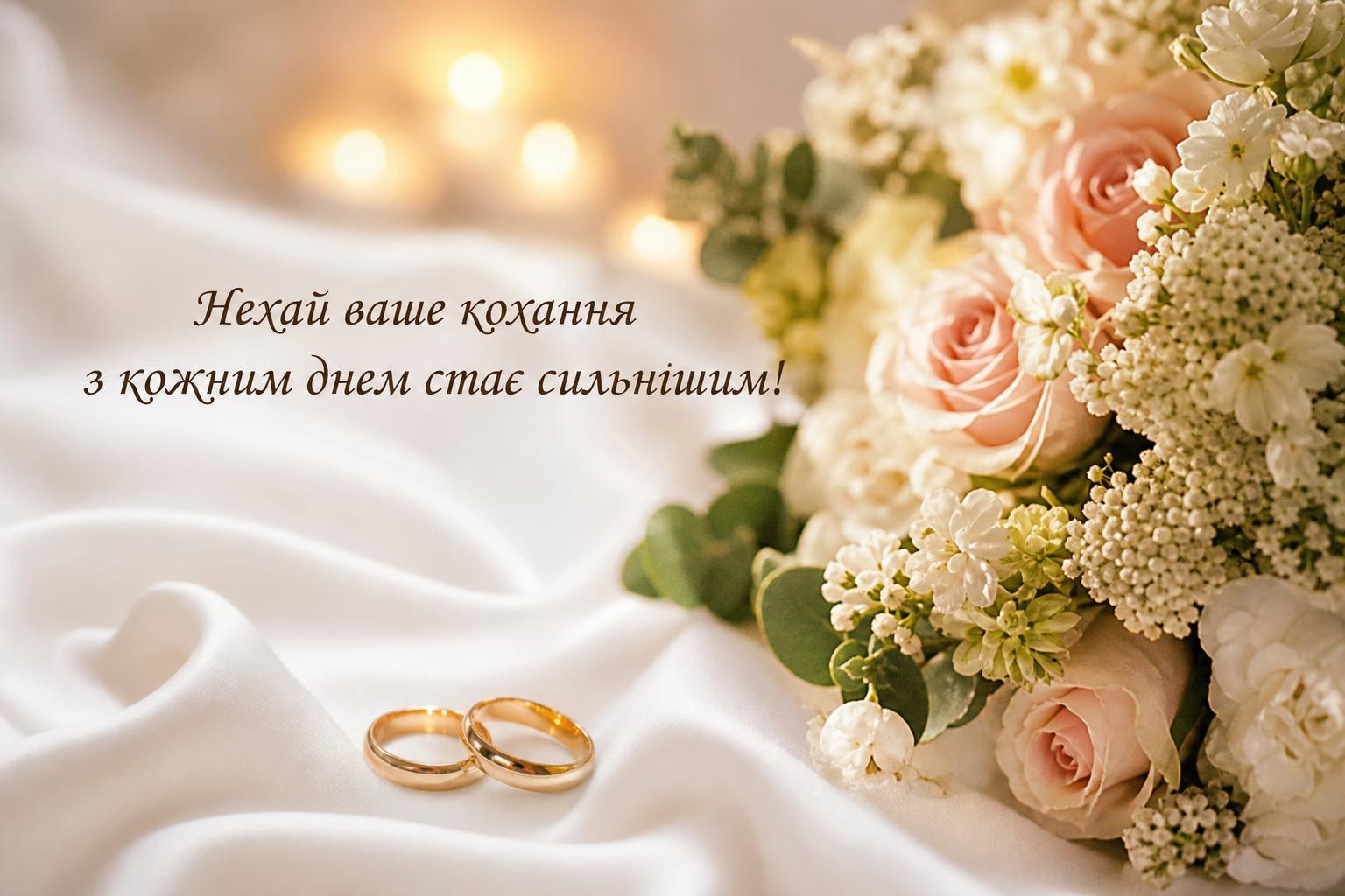 Привітання з днем весілля українською мовою. Привітання з днем весілля у прозі до сліз Привітання з днем весілля українською мовою. Привітання з днем весілля у прозі до сліз фото
