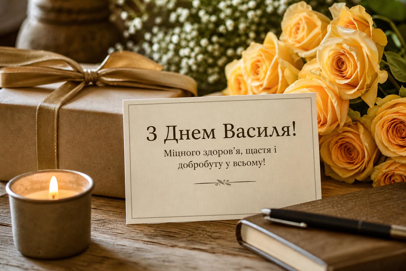 Найкращі привітання з Василем своїми словами, у прозі. Привітання з Василем у прозі Найкращі привітання з Василем своїми словами, у прозі. Привітання з Василем у прозі фото