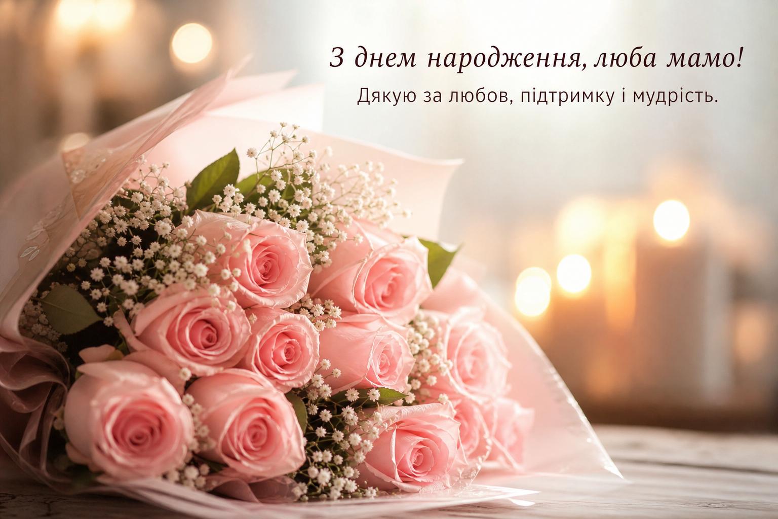 Щирі привітання з днем народження мамі своїми словами, до сліз. Привітання у прозі своїми словами Щирі привітання з днем народження мамі своїми словами, до сліз. Привітання у прозі своїми словами фото