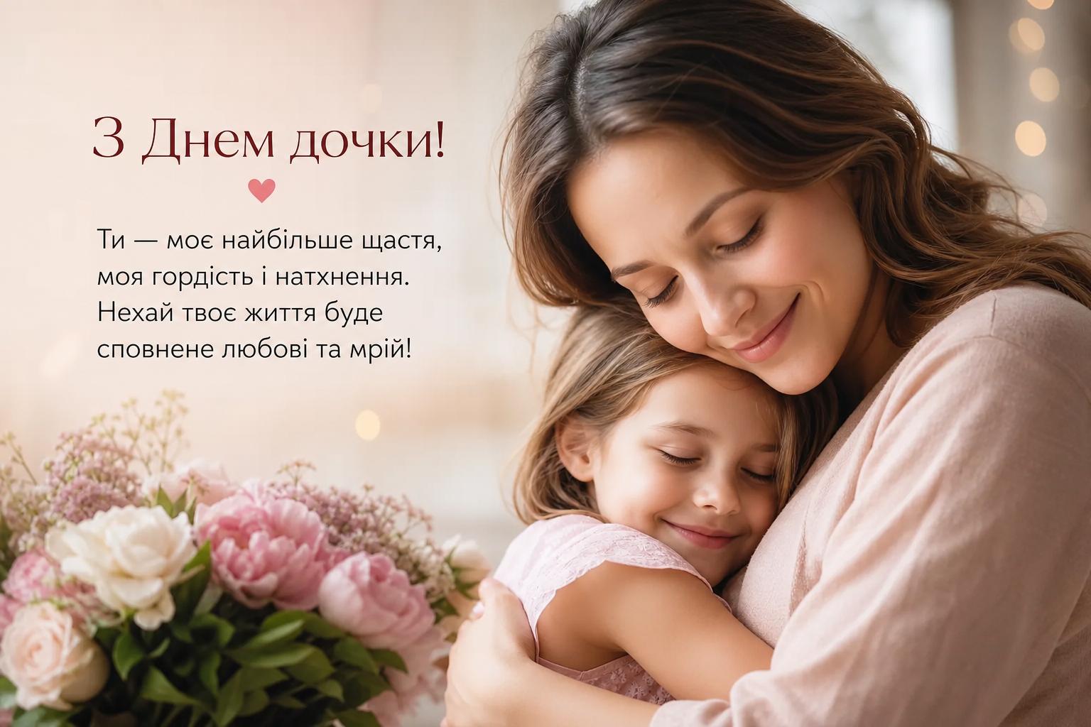 Привітання з Днем дочки у прозі, до сліз. Привітання у віршах з Днем дочки Привітання з Днем дочки у прозі, до сліз. Привітання у віршах з Днем дочки фото