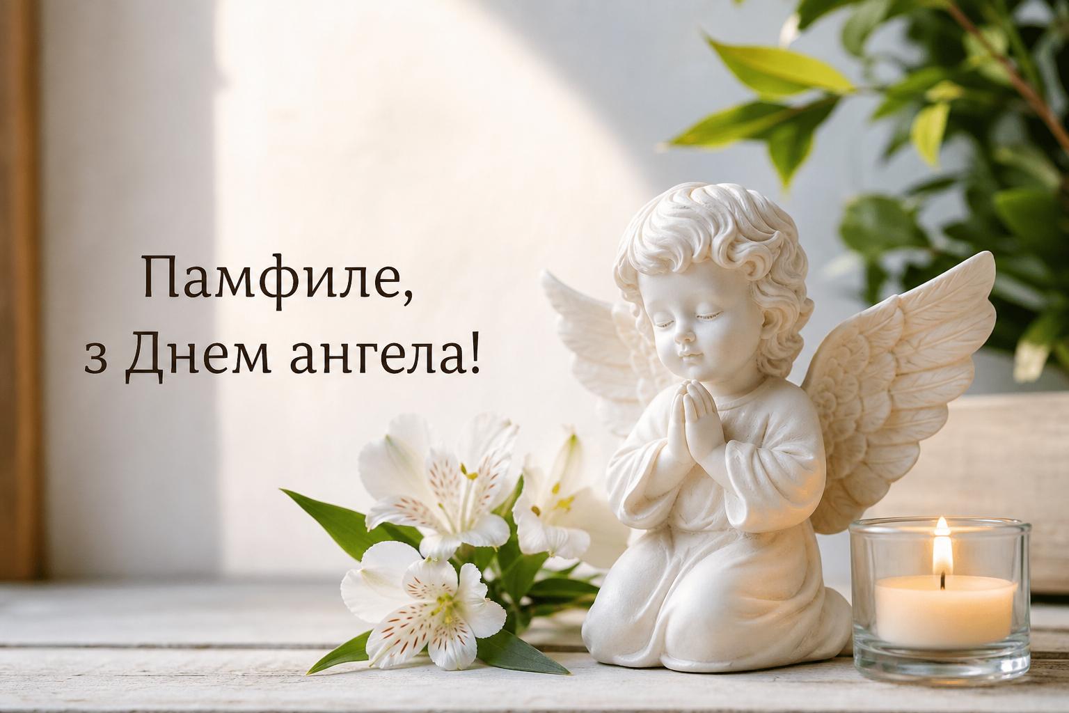 Короткі привітання з днем ангела Памфила простими словами
