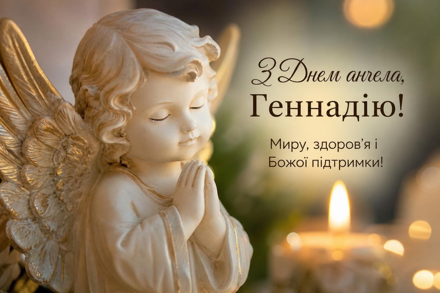 Короткі привітання з днем ангела Геннадія до сліз. Короткі побажання (для СМС) Короткі привітання з днем ангела Геннадія до сліз. Короткі побажання (для СМС) фото