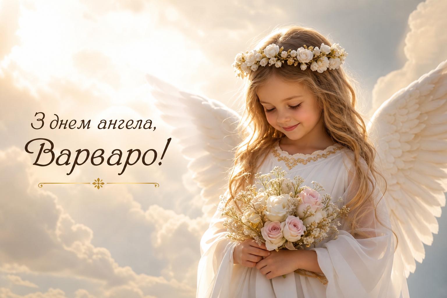 Привітання з днем ангела Варвари українською. Привітання у віршах з днем ангела Варвари Привітання з днем ангела Варвари українською. Привітання у віршах з днем ангела Варвари фото