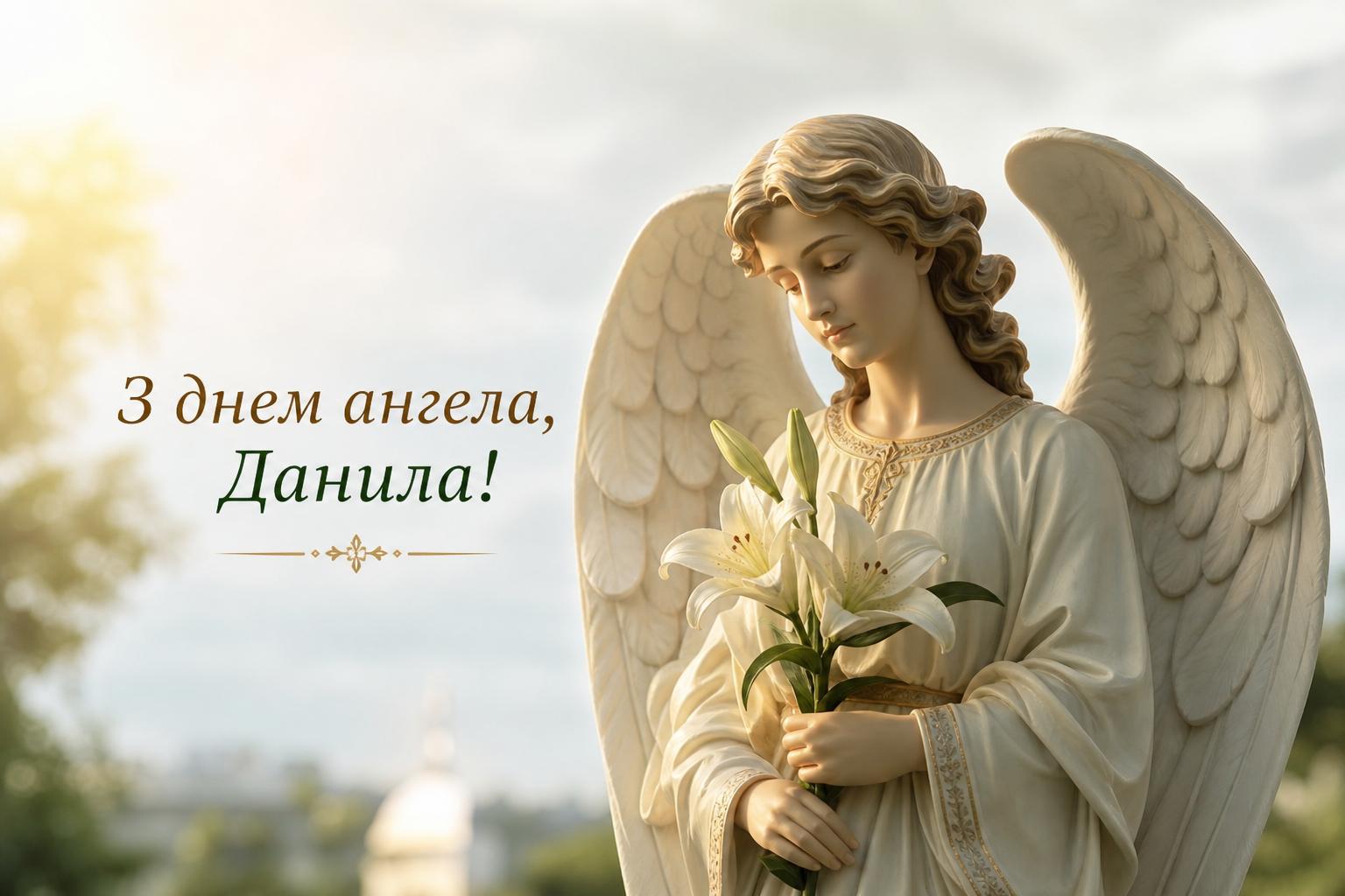 Привітання з днем ангела Данила українською. Привітання у віршах з днем ангела Данила Привітання з днем ангела Данила українською. Привітання у віршах з днем ангела Данила фото