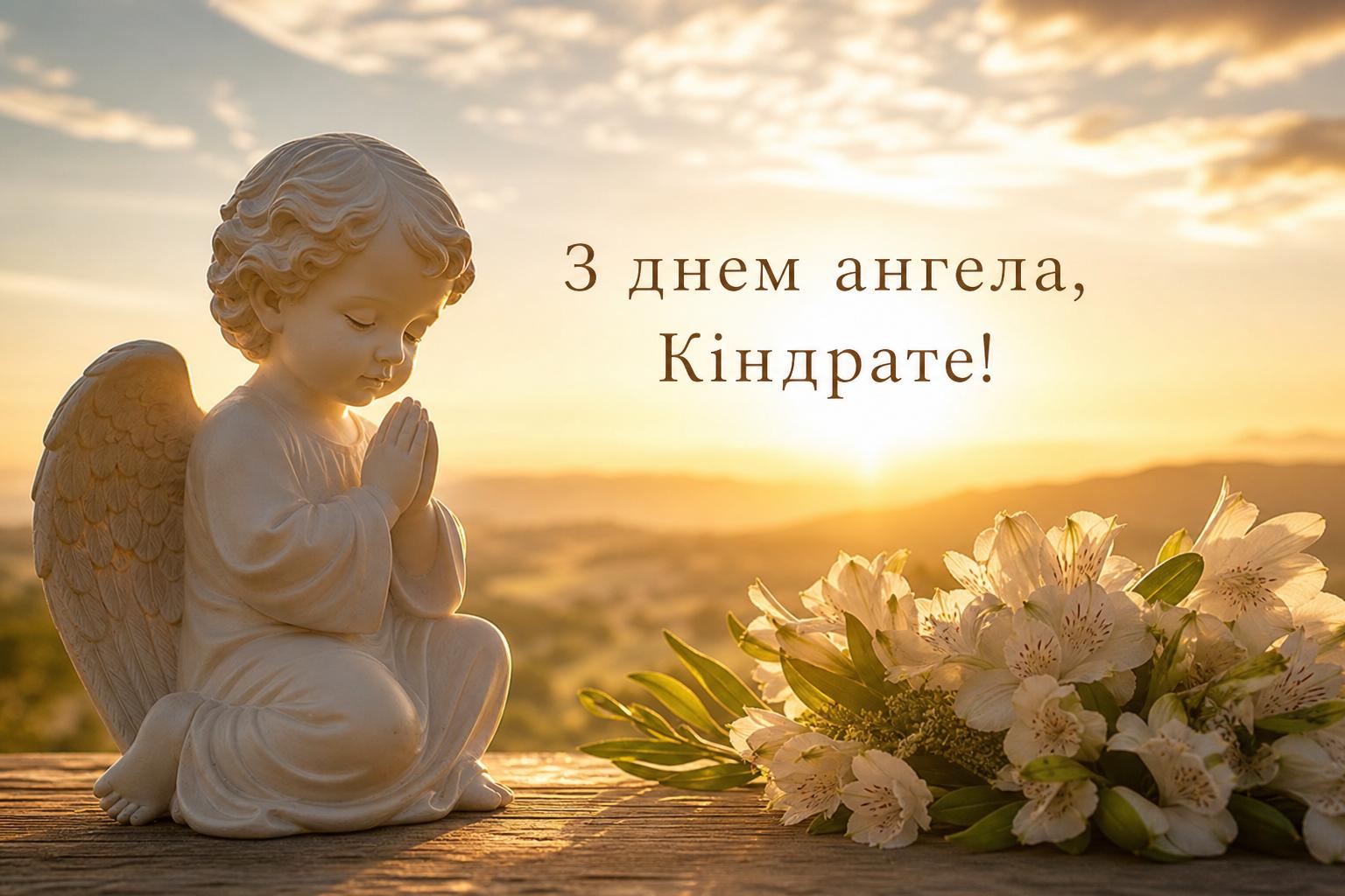 Привітання з днем ангела Кіндрата до сліз. Привітання у прозі з днем ангела Кіндрата Привітання з днем ангела Кіндрата до сліз. Привітання у прозі з днем ангела Кіндрата фото