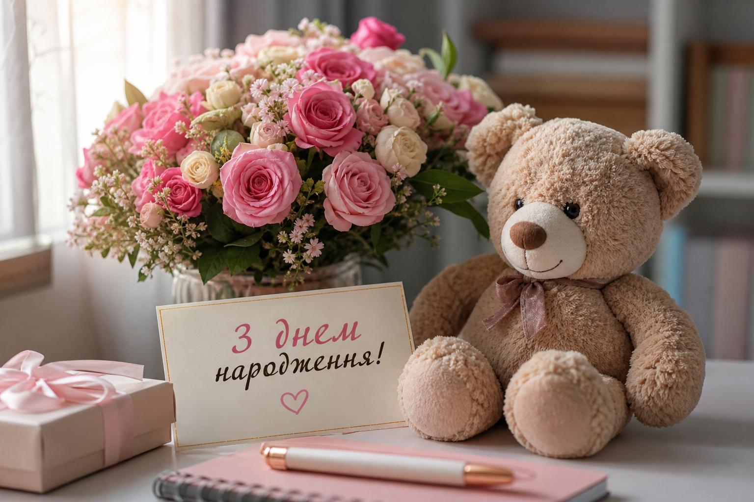 Щирі привітання з днем народження дівчинці підлітку у прозі, українською мовою