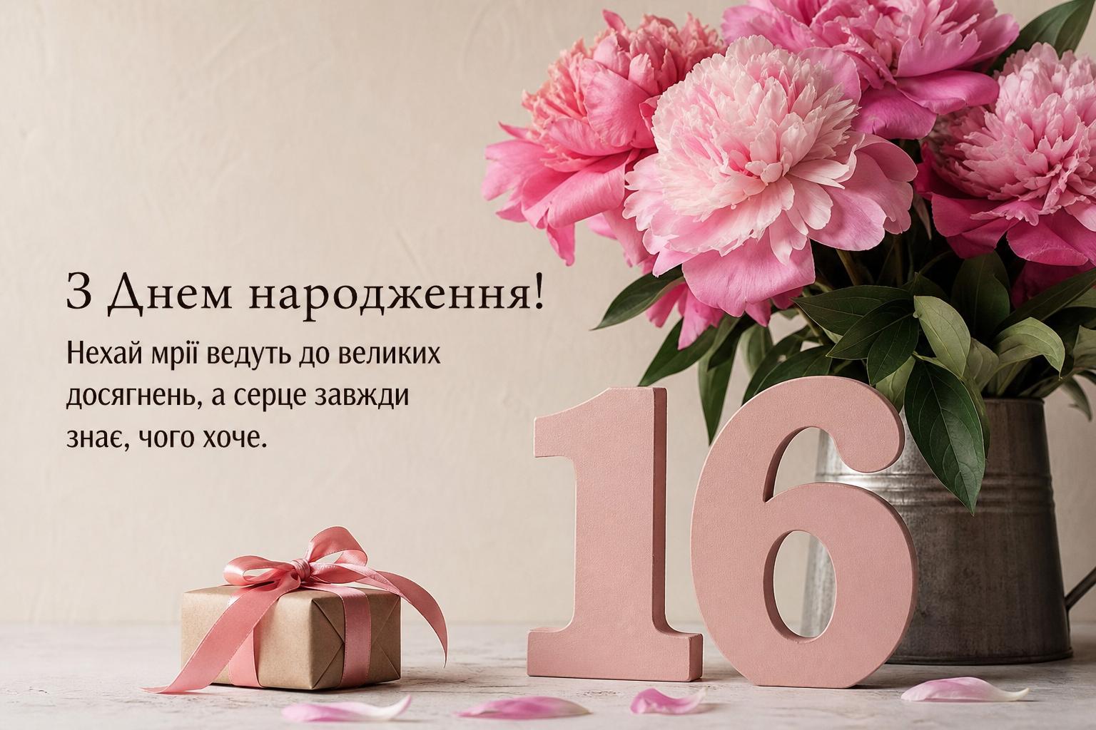 Кращі привітання з днем народження на 16 років своїми словами. Привітання з 16-річчям у прозі Кращі привітання з днем народження на 16 років своїми словами. Привітання з 16-річчям у прозі фото
