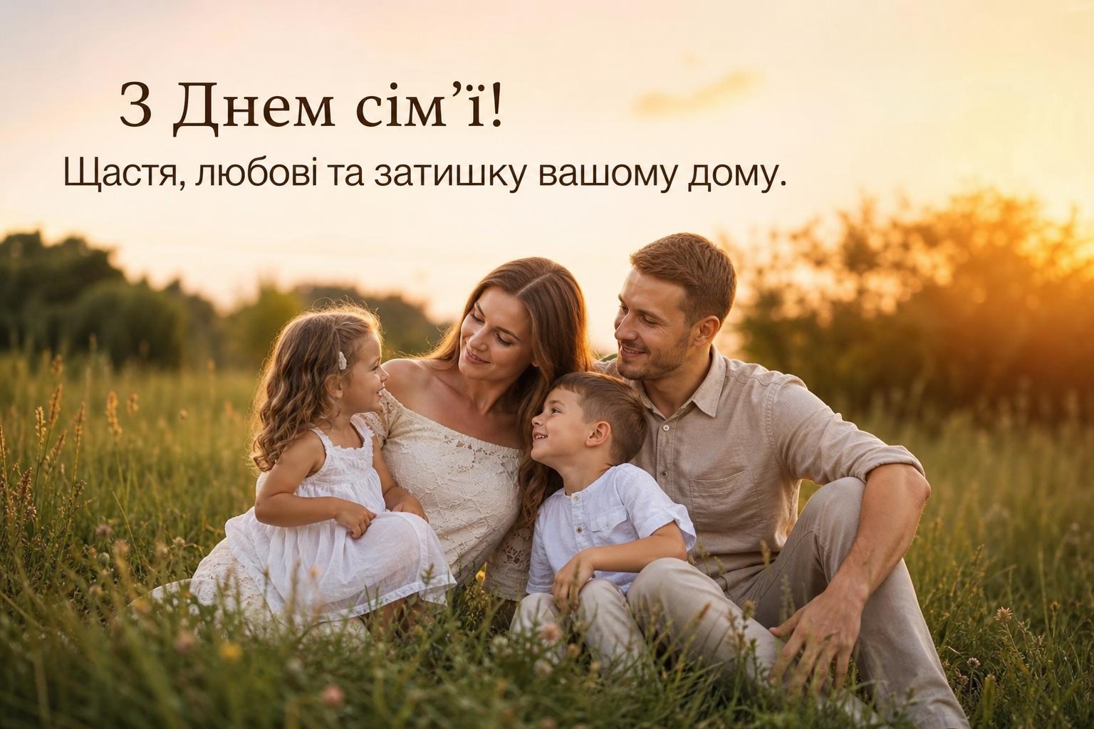 СМС привітання з Днем сімї у прозі, українською мовою. Привітання з Днем сім’ї у прозі СМС привітання з Днем сімї у прозі, українською мовою. Привітання з Днем сім’ї у прозі фото