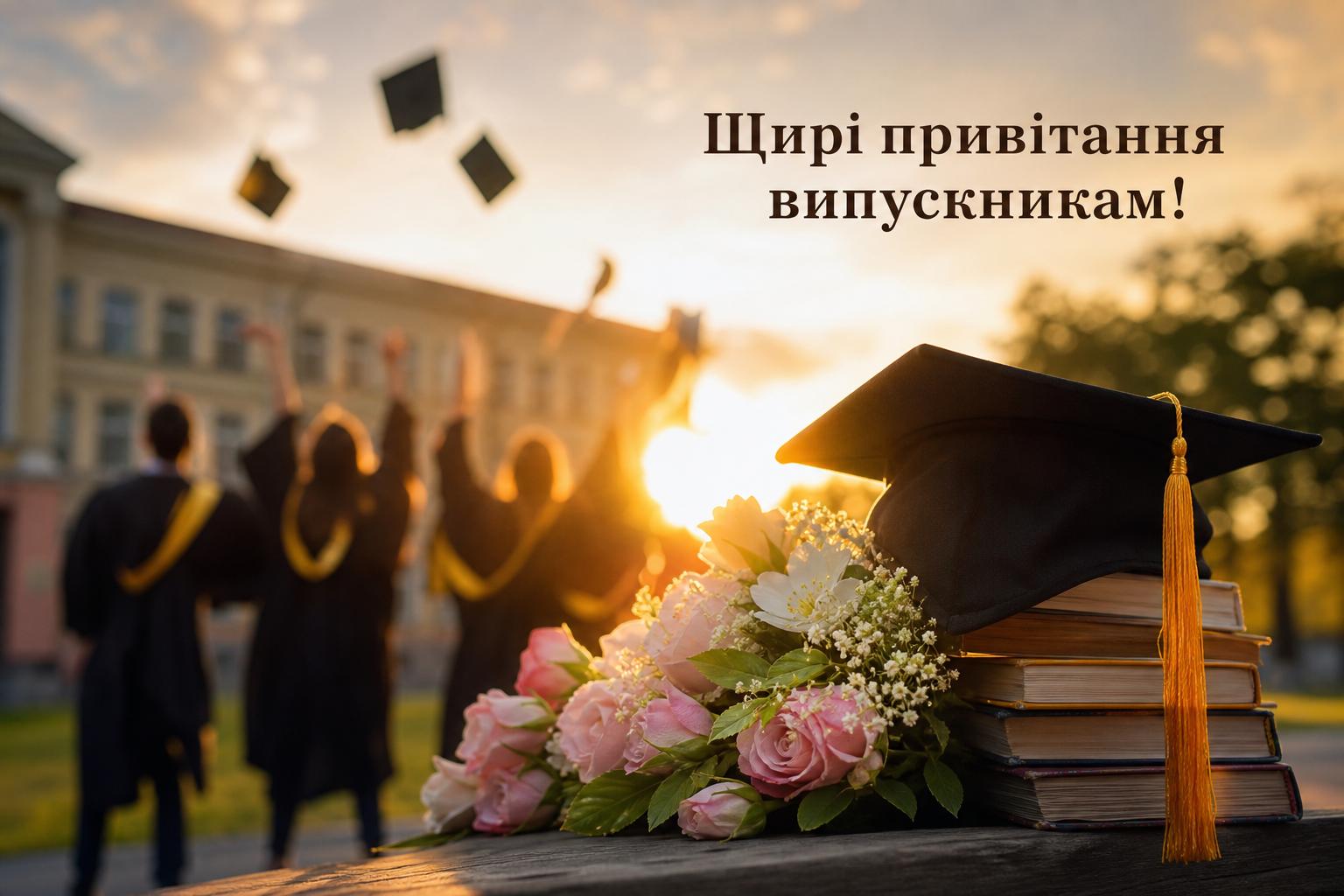 Щирі привітання випускникам