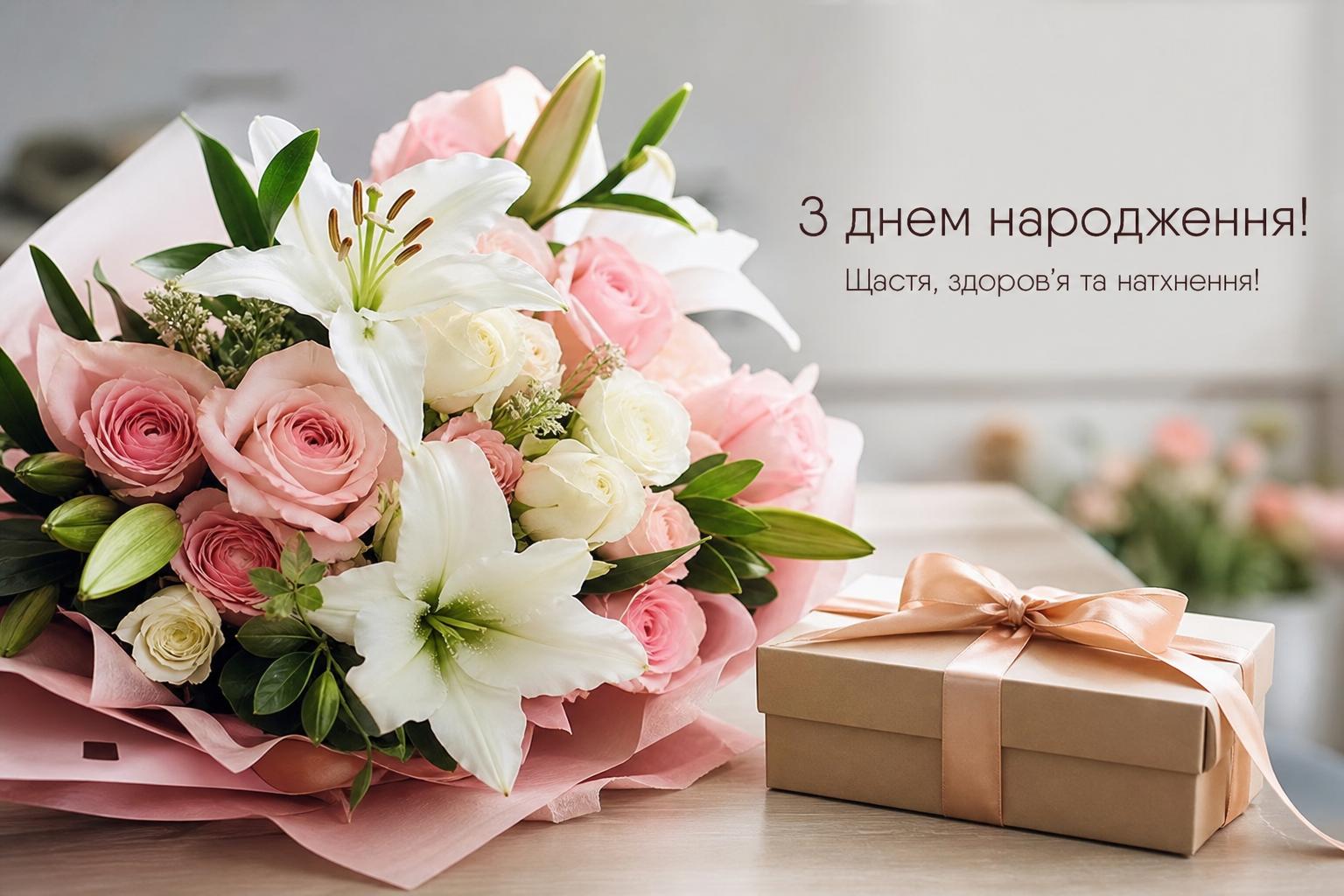 Привітання з днем народження у прозі
