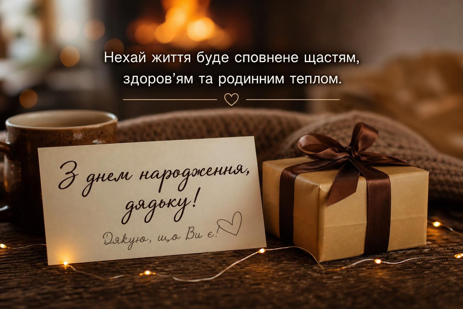 Найкращі привітання з днем народження дядькові у прозі, до сліз. Слова, що зігрівають серце: чому важливо вітати рідних Найкращі привітання з днем народження дядькові у прозі, до сліз. Слова, що зігрівають серце: чому важливо вітати рідних фото