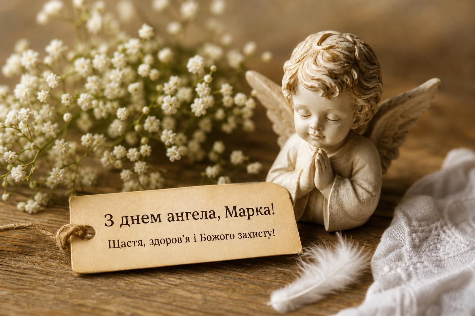 Привітання з днем ангела Марка простими словами. Короткі побажання для СМС Привітання з днем ангела Марка простими словами. Короткі побажання для СМС фото