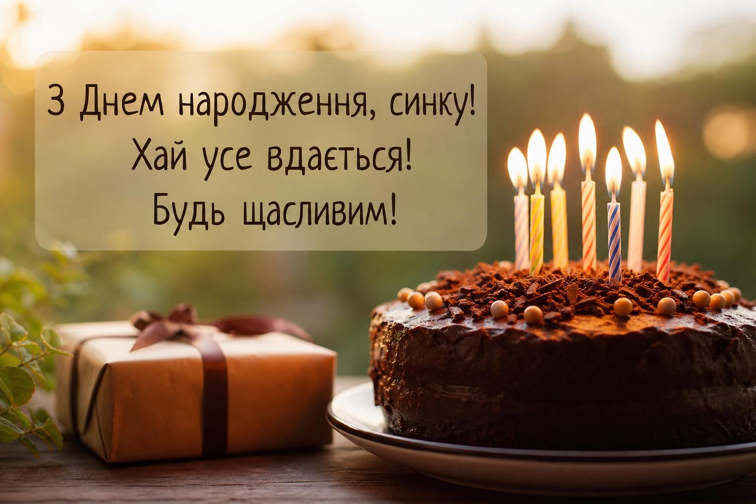 СМС привітання з днем народження сину простими словами. Привітання у віршах СМС привітання з днем народження сину простими словами. Привітання у віршах фото