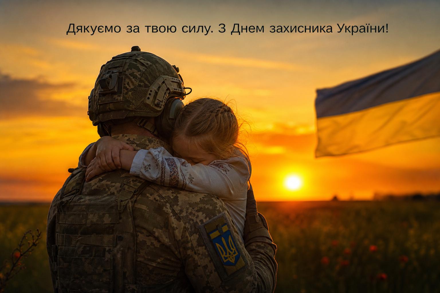 СМС привітання з Днем захисника України у прозі, до сліз