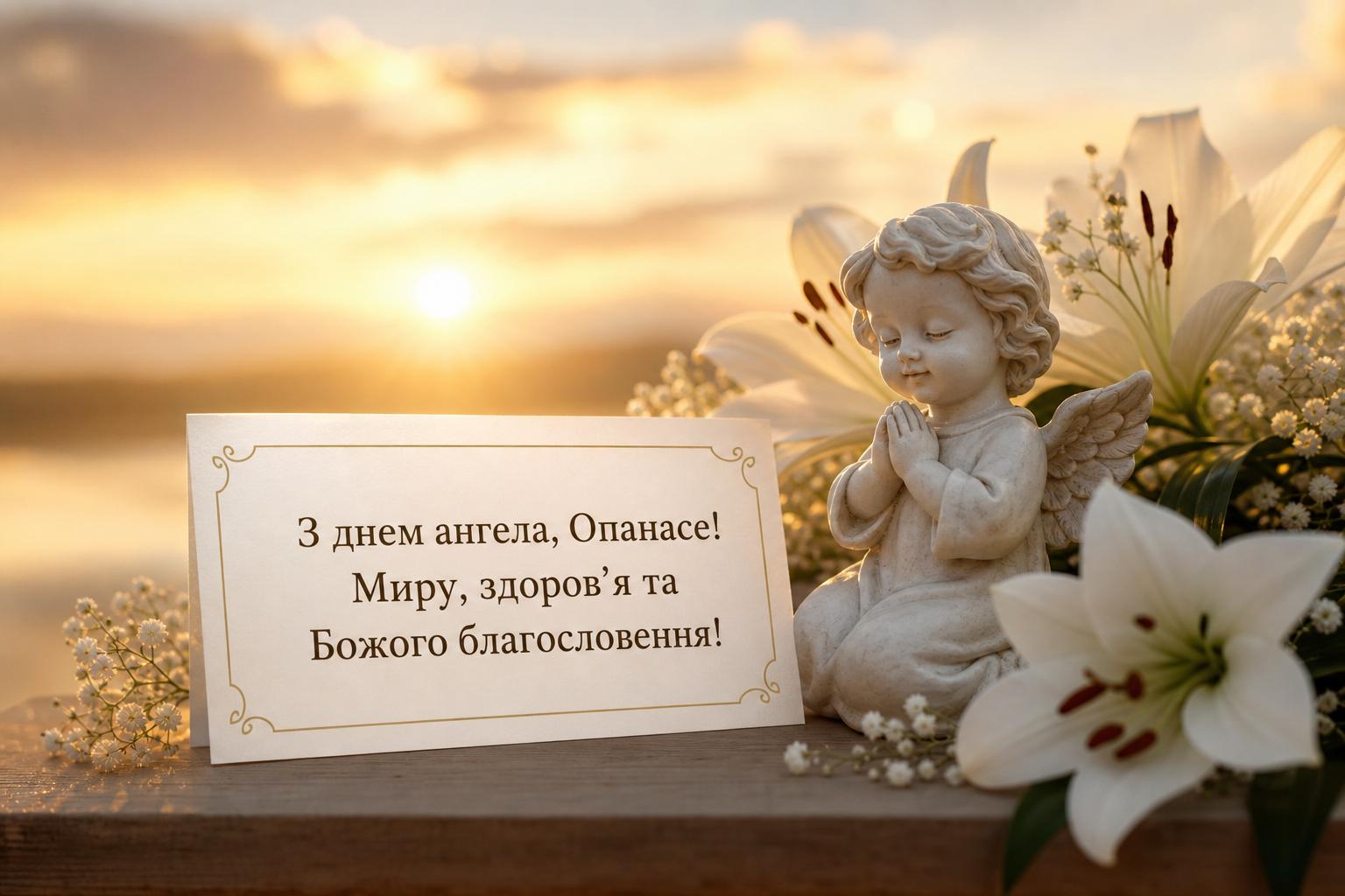 СМС привітання з днем ангела Опанаса у прозі. Короткі побажання для СМС СМС привітання з днем ангела Опанаса у прозі. Короткі побажання для СМС фото