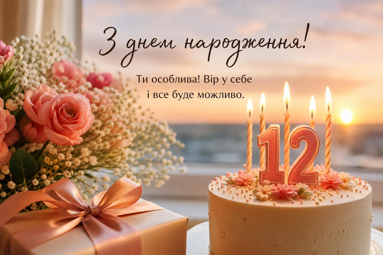 Найкращі привітання з днем народження на 12 років своїми словами, у прозі. Слова, що залишаються в серці назавжди Найкращі привітання з днем народження на 12 років своїми словами, у прозі. Слова, що залишаються в серці назавжди фото