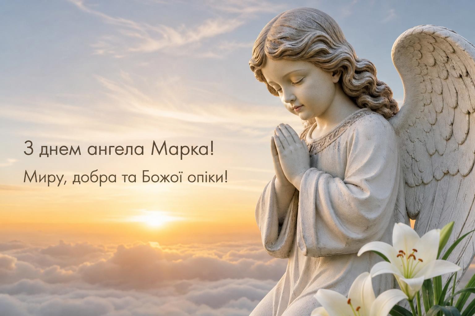 Привітання з днем ангела Марка простими словами