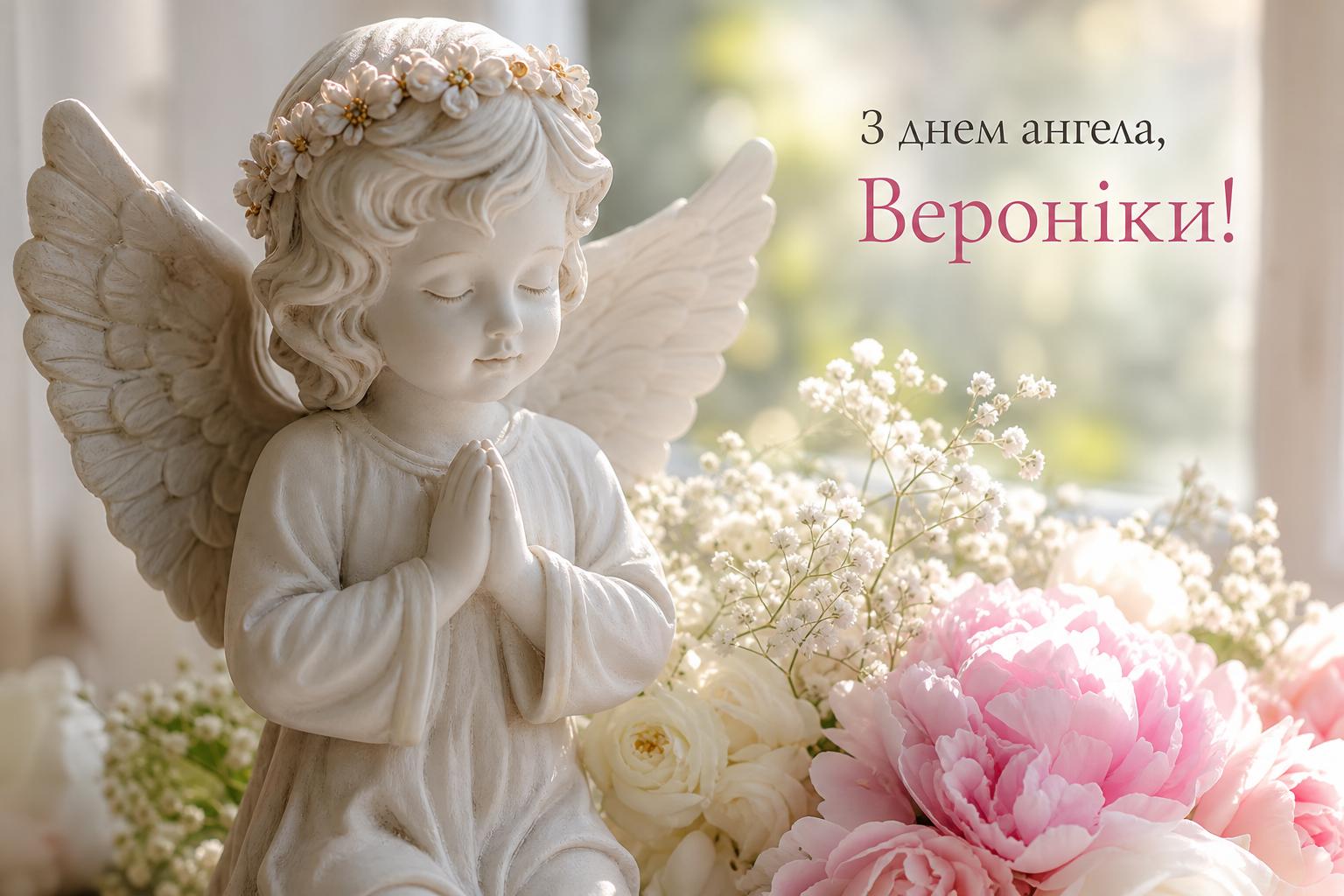 Привітання з днем ангела Вероніки