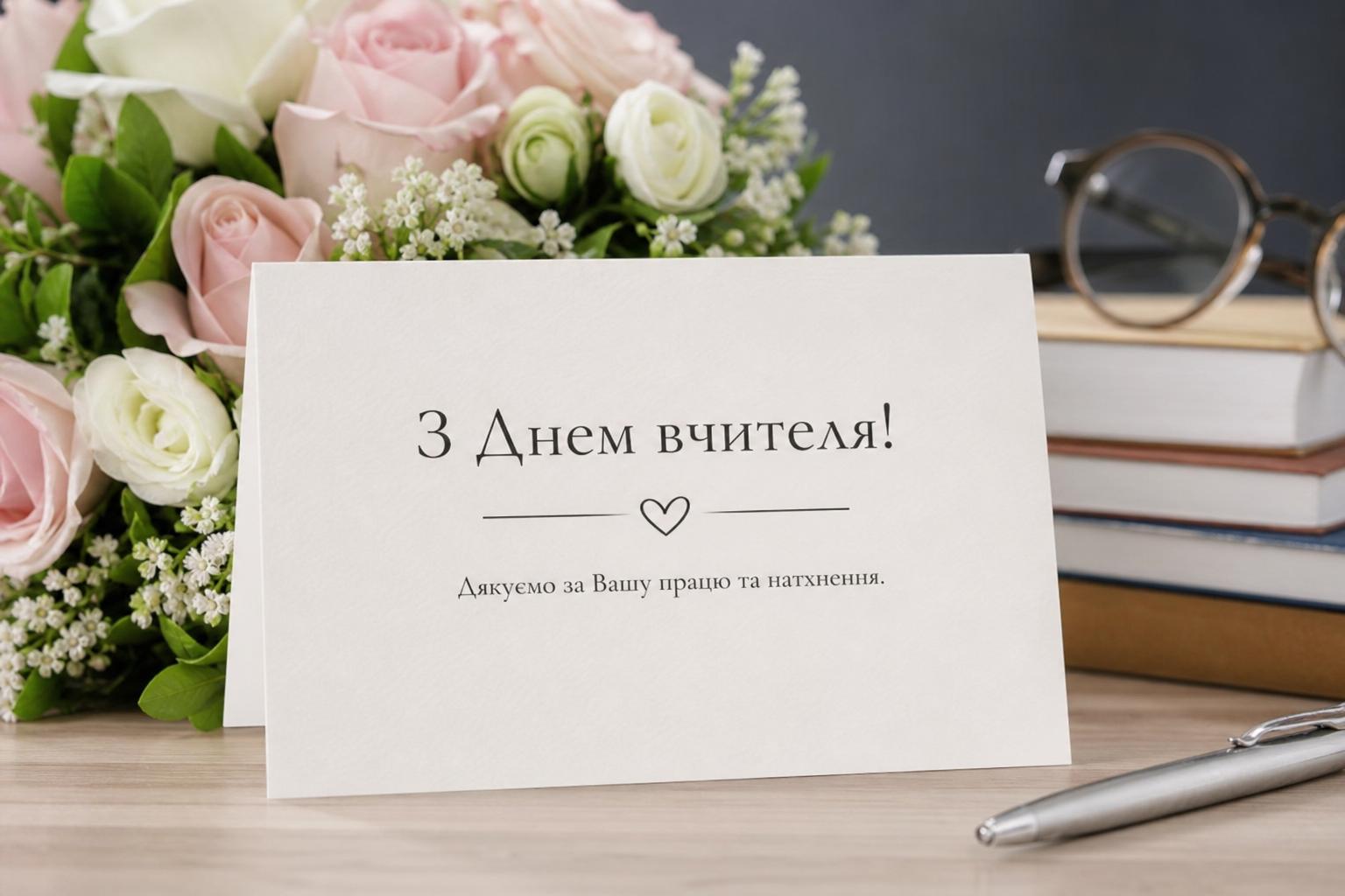 Оригінальні привітання з Днем вчителя українською. Короткі побажання Оригінальні привітання з Днем вчителя українською. Короткі побажання фото