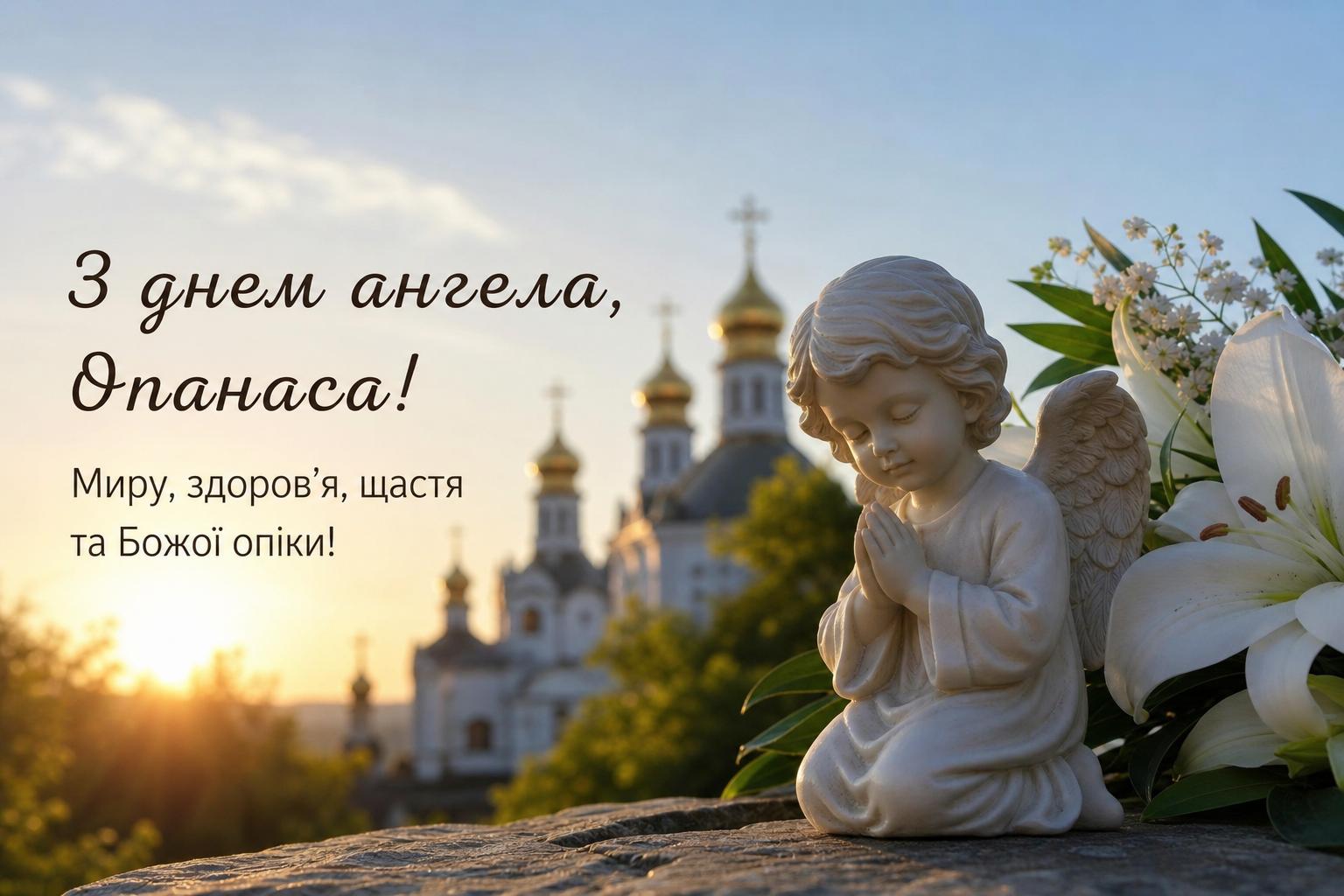 СМС привітання з днем ангела Опанаса у прозі. Привітання у віршах з днем ангела Опанаса СМС привітання з днем ангела Опанаса у прозі. Привітання у віршах з днем ангела Опанаса фото