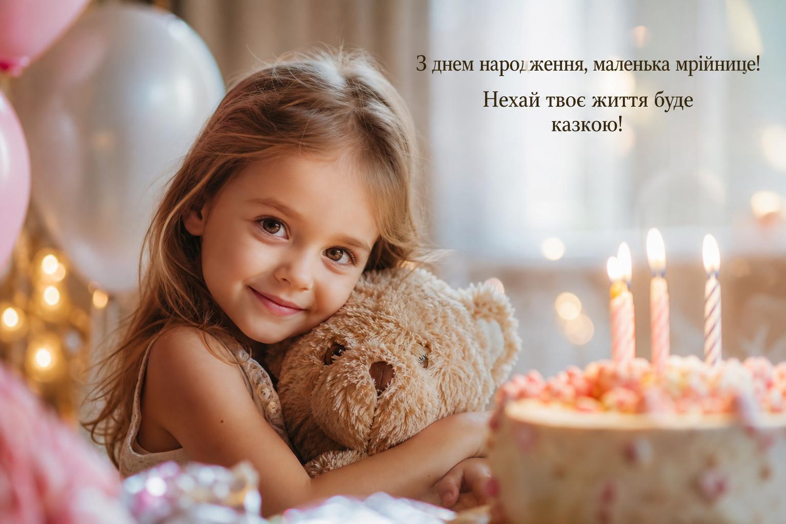 Привітання з днем народження дівчинці у прозі, до сліз
