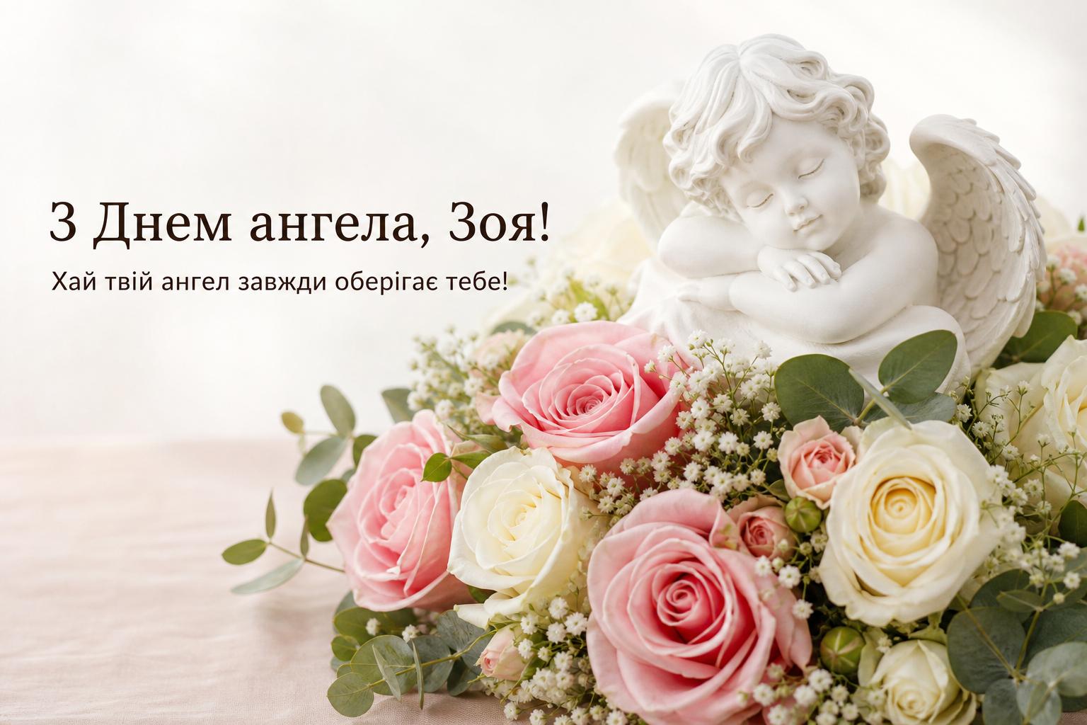 Гарні привітання з днем ангела Зої українською мовою. Привітання з днем ангела Зої у прозі Гарні привітання з днем ангела Зої українською мовою. Привітання з днем ангела Зої у прозі фото