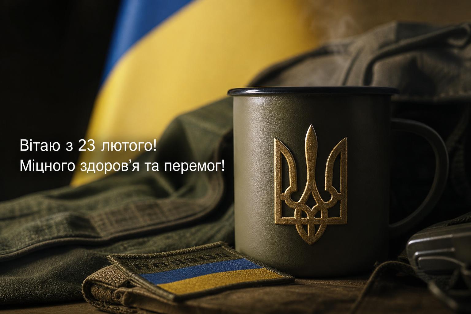 СМС привітання з 23 лютого у прозі