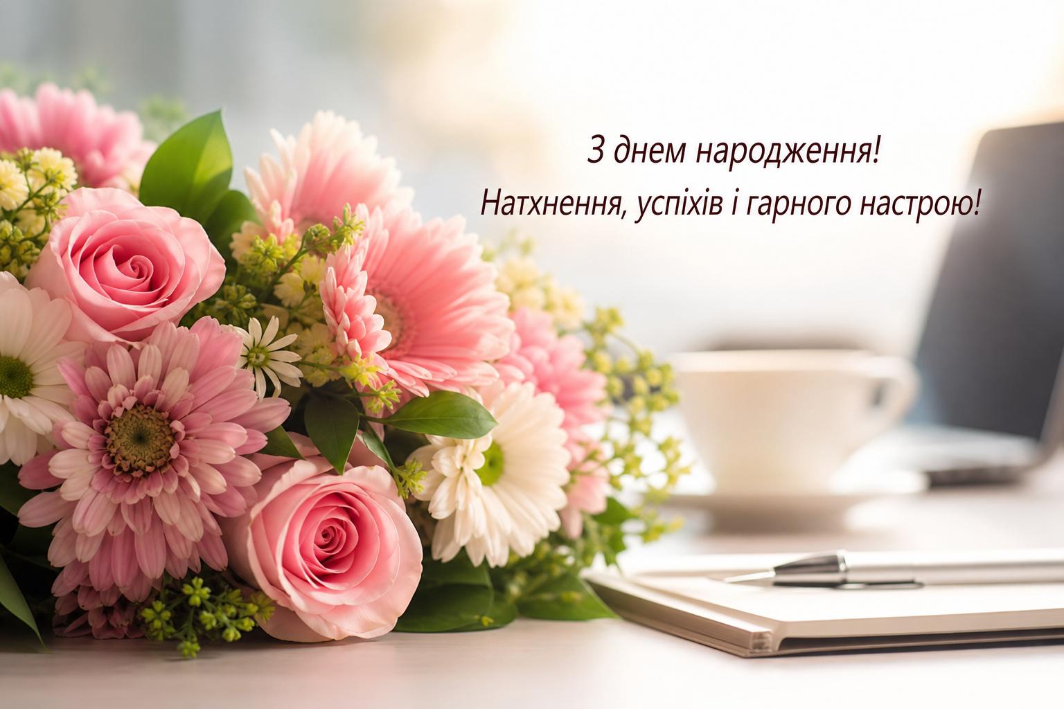 СМС привітання з днем народження колезі своїми словами