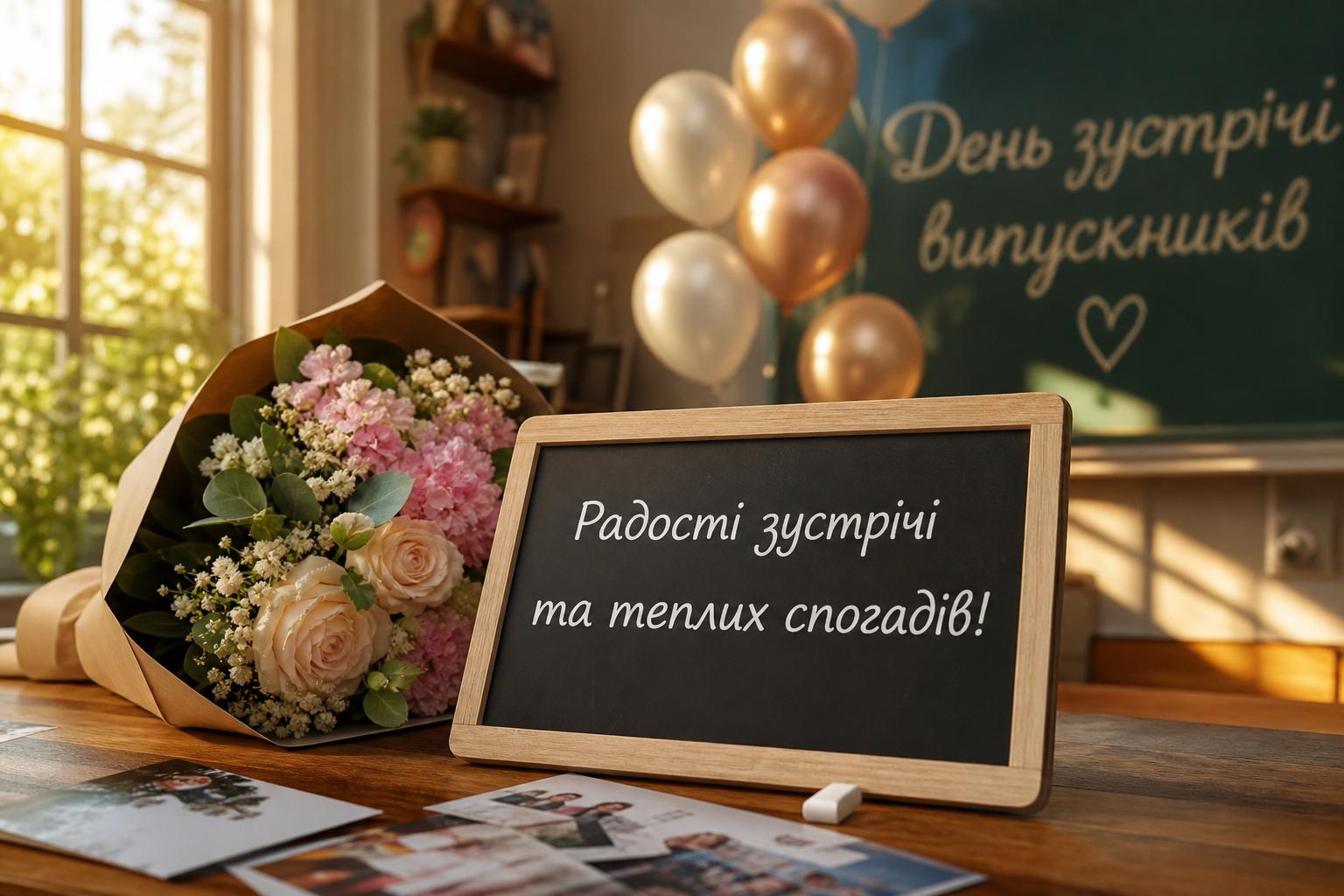 Кращі привітання на День зустрічі випускників своїми словами, у прозі