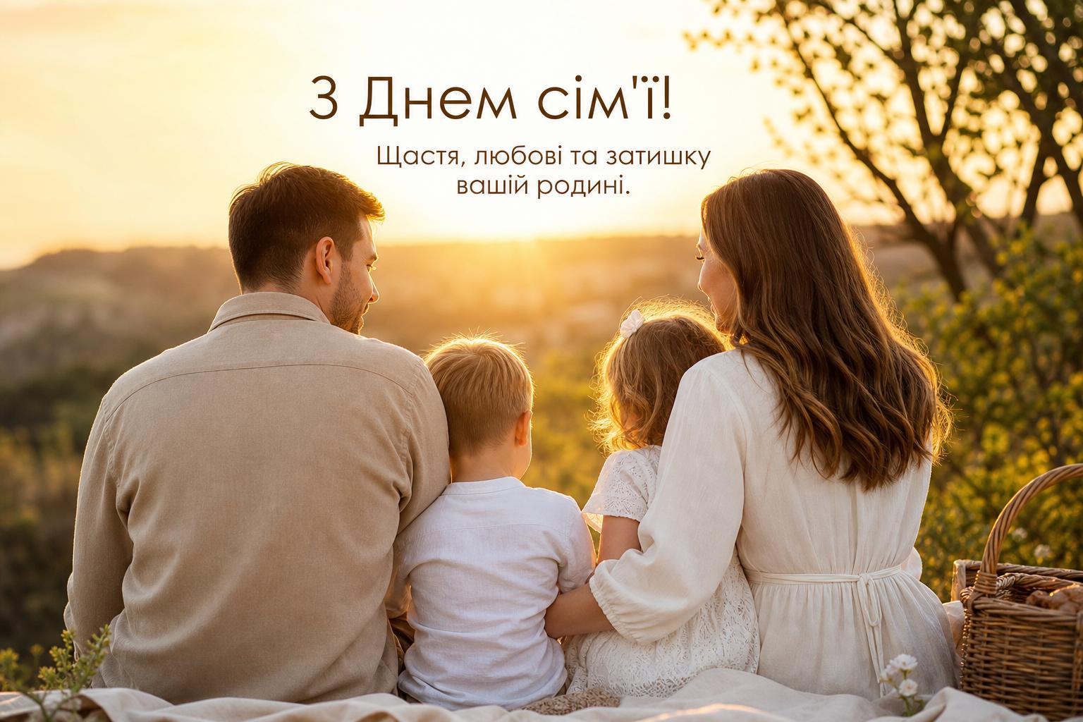 Привітання з Днем сімї українською мовою. Привітання з Днем сім’ї у прозі Привітання з Днем сімї українською мовою. Привітання з Днем сім’ї у прозі фото