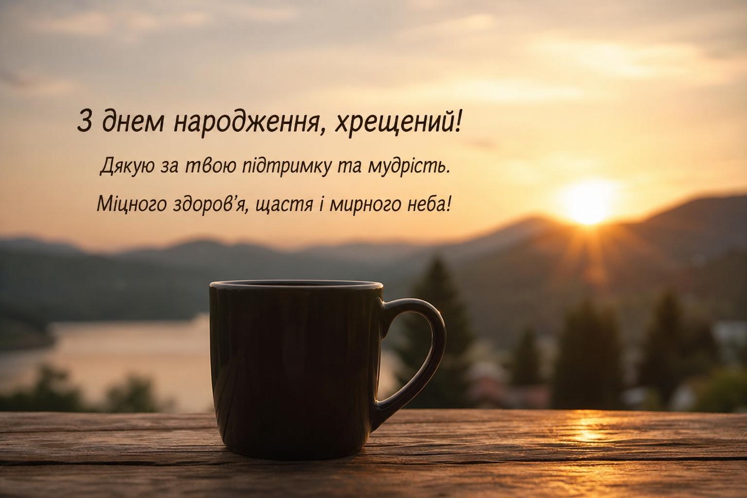 Щирі привітання з днем народження хрещеному своїми словами, до сліз. Короткі побажання для СМС Щирі привітання з днем народження хрещеному своїми словами, до сліз. Короткі побажання для СМС фото