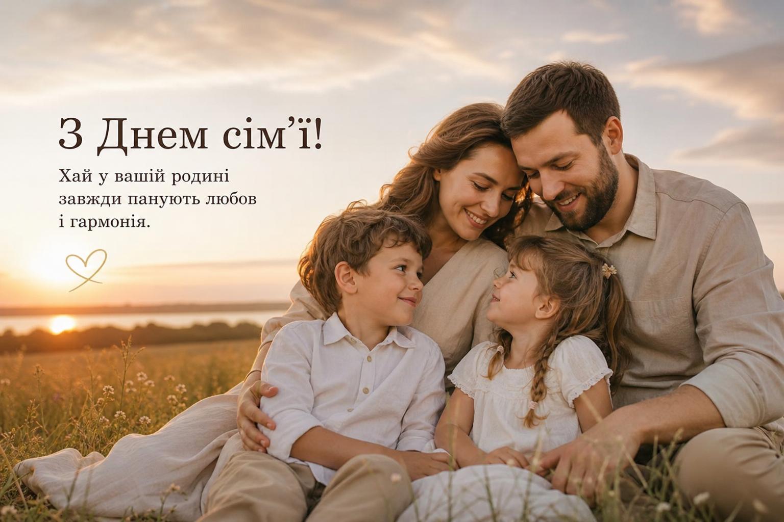 Привітання з Днем сімї українською мовою. Привітання з Днем сім’ї у віршах Привітання з Днем сімї українською мовою. Привітання з Днем сім’ї у віршах фото