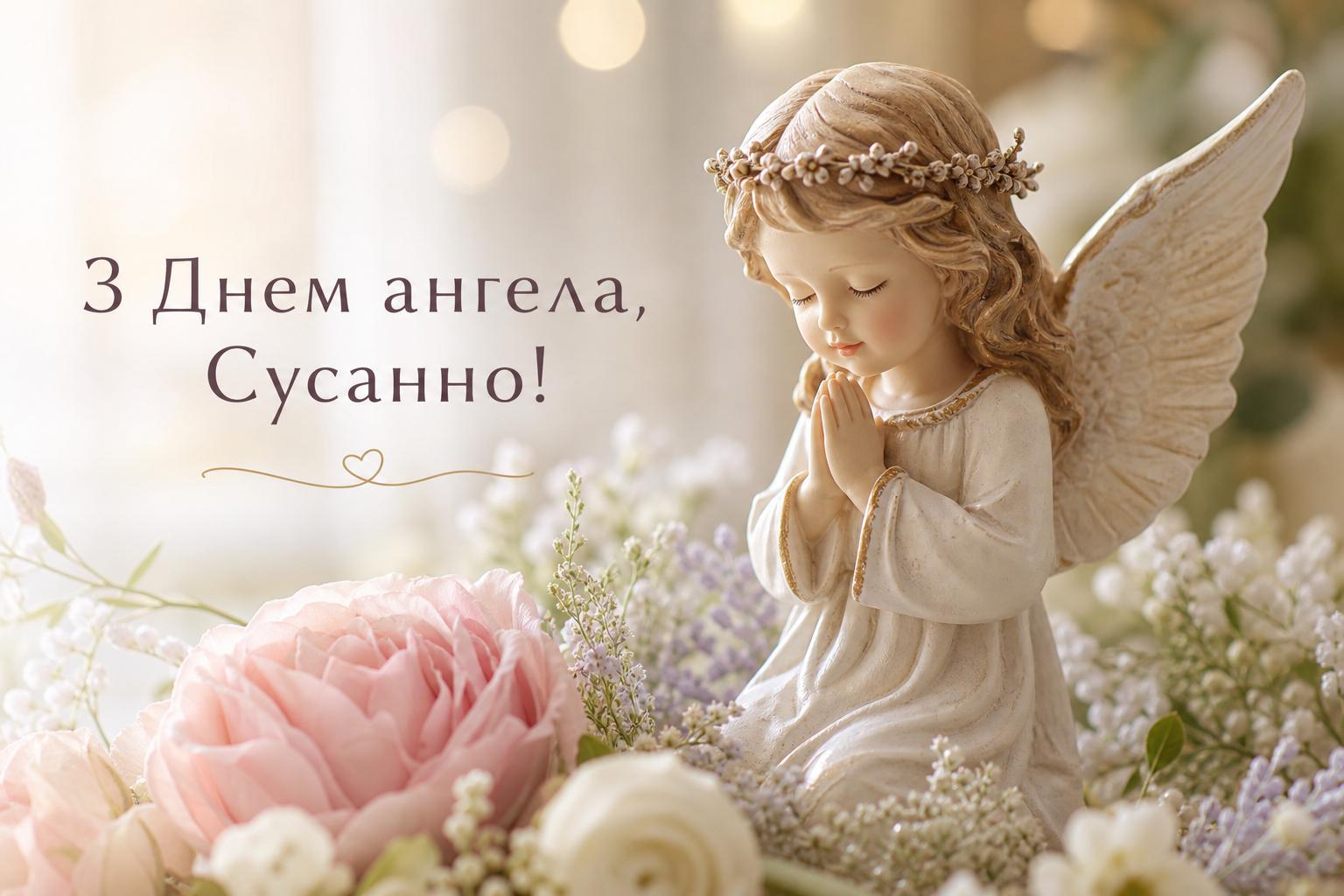 Найкращі привітання з днем ангела Сусанни українською