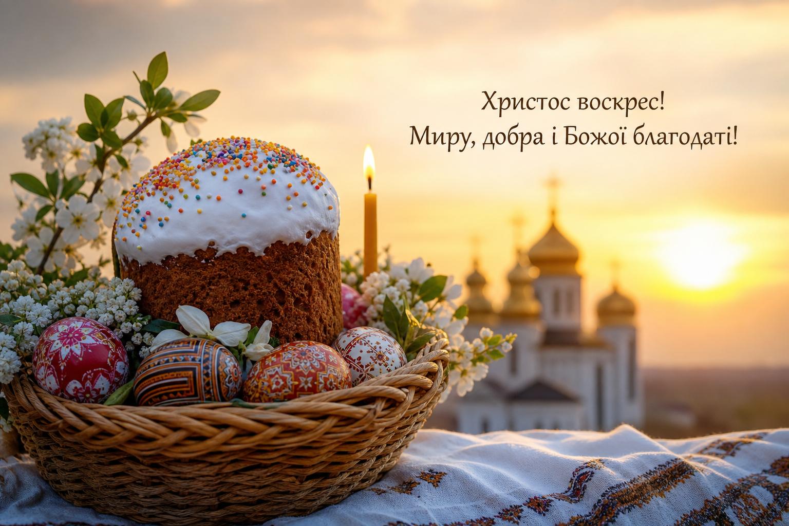 СМС привітання з Пасхою до сліз