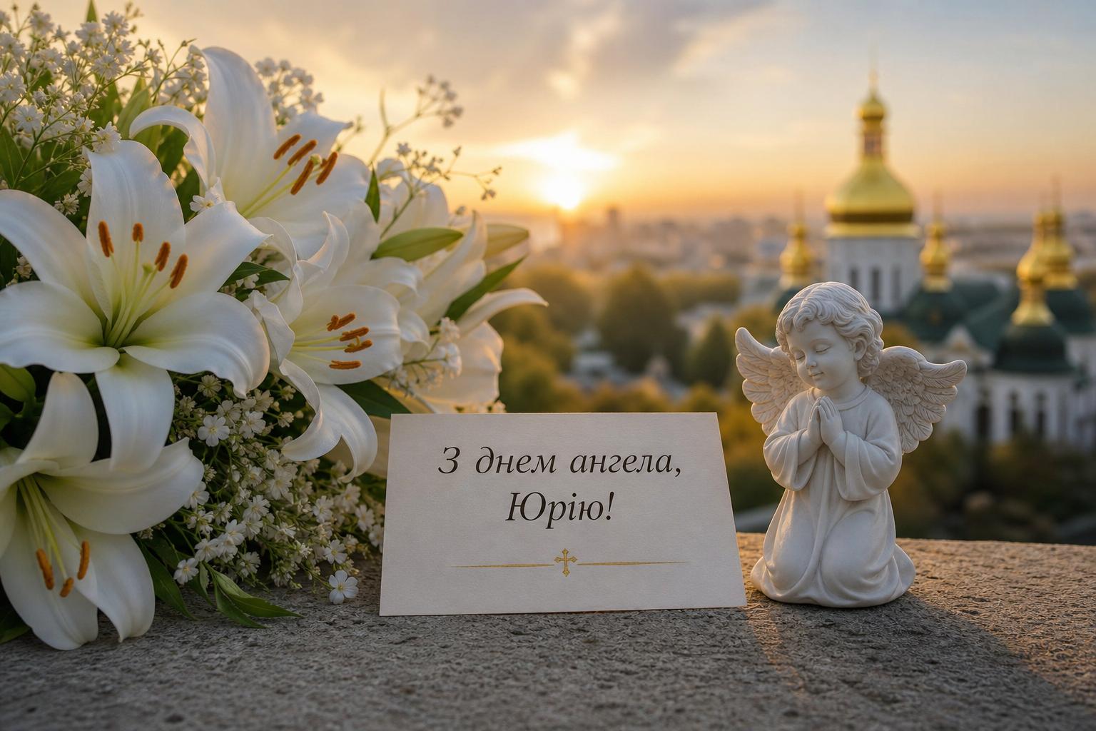 Красиві привітання з днем ангела Юрія