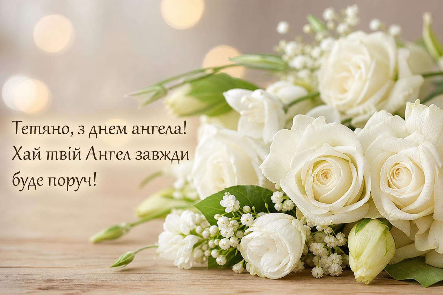 СМС привітання з днем ангела Тетяни своїми словами, до сліз. Привітання з днем ангела Тетяни у прозі СМС привітання з днем ангела Тетяни своїми словами, до сліз. Привітання з днем ангела Тетяни у прозі фото