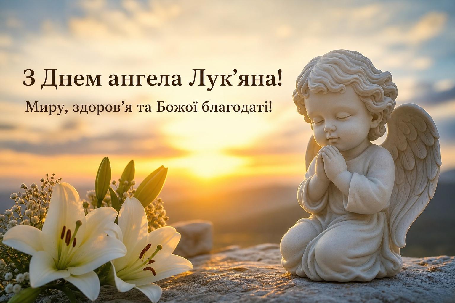 Кращі привітання з днем ангела Лук’яна своїми словами. Привітання з днем ангела Лук’яна у віршах Кращі привітання з днем ангела Лук’яна своїми словами. Привітання з днем ангела Лук’яна у віршах фото