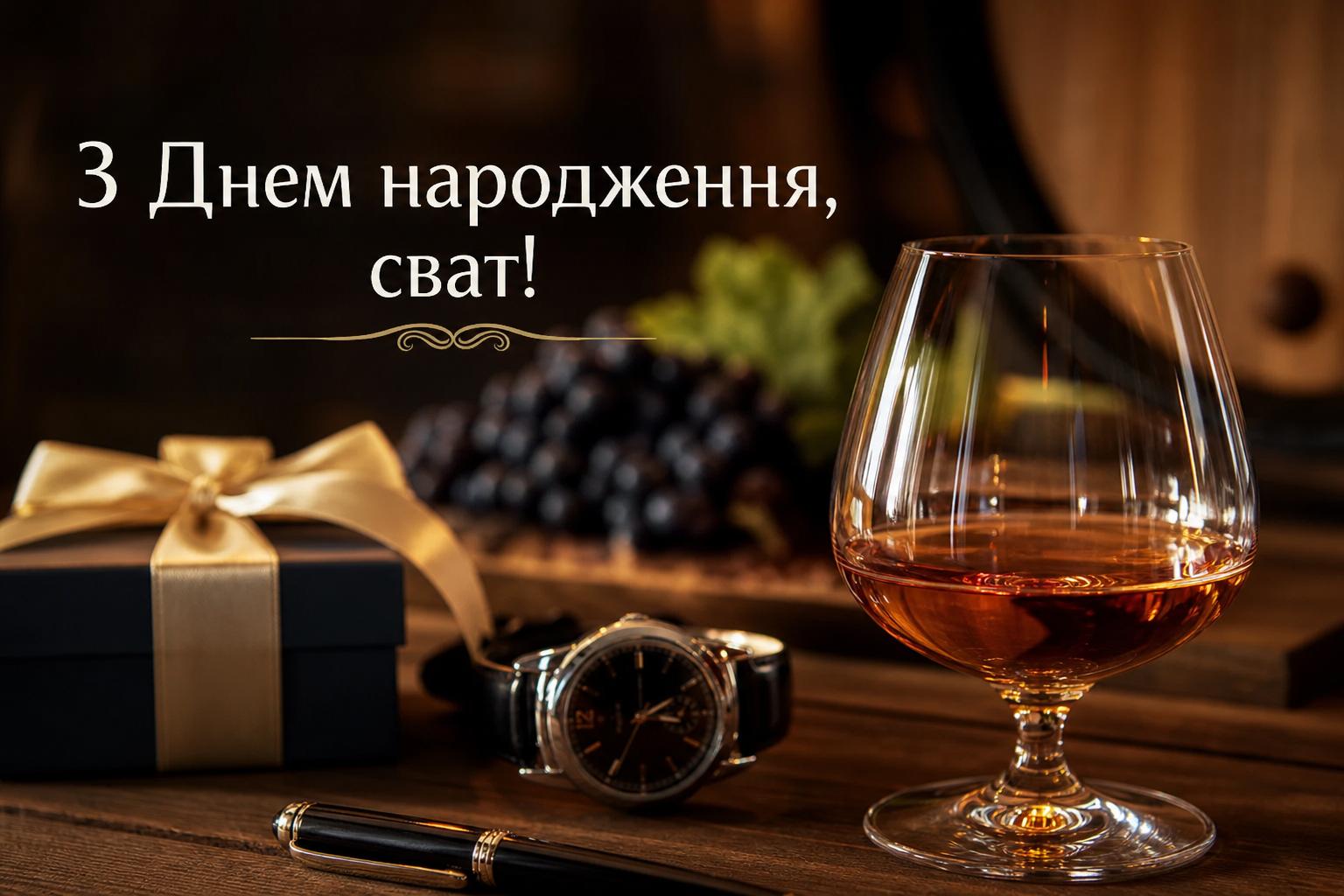 Найкращі привітання з днем народження свату українською мовою