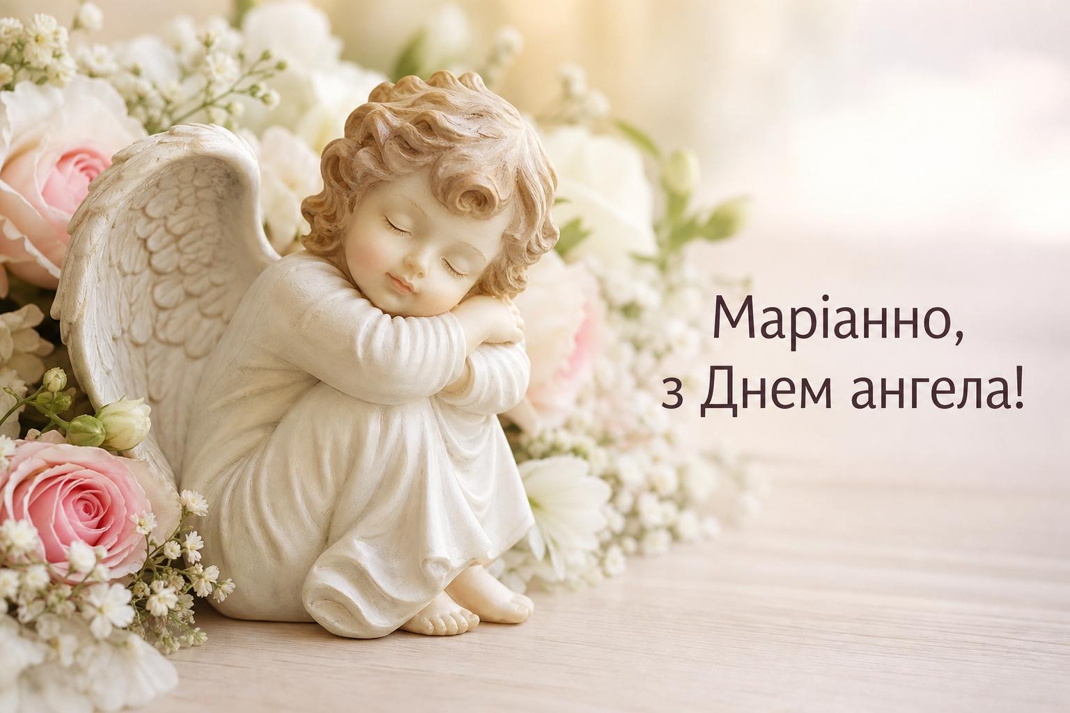 СМС привітання з днем ангела Маріанни простими словами