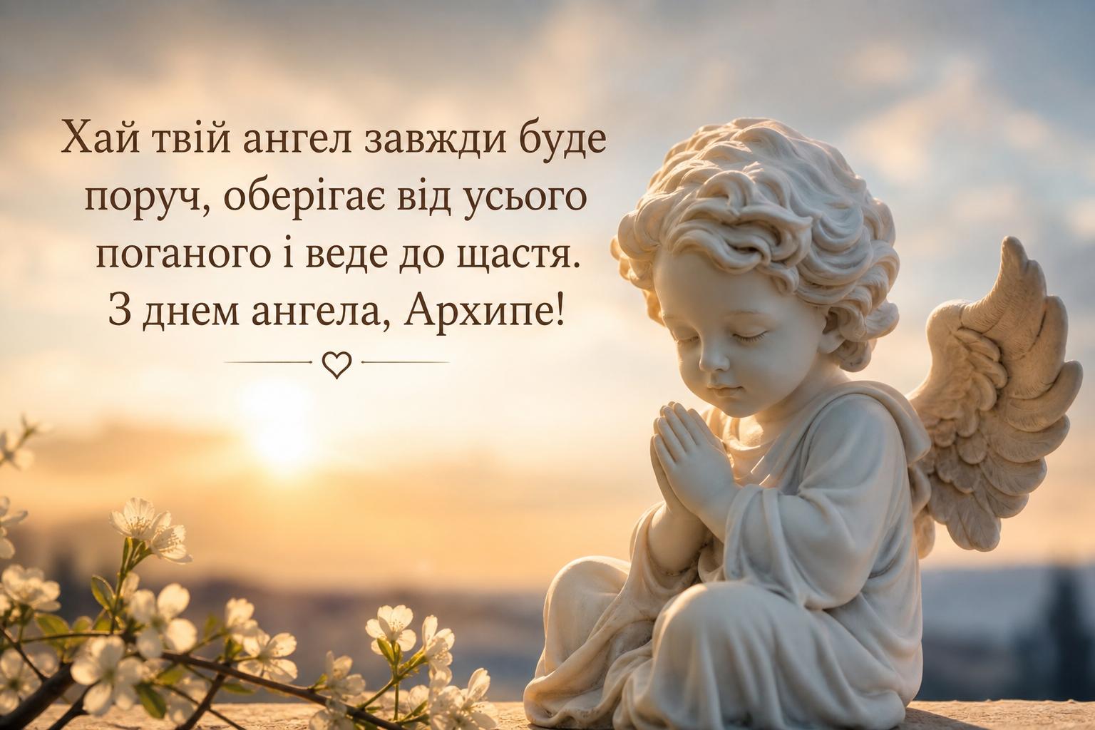 Оригінальні привітання з днем ангела Архипа своїми словами, до сліз