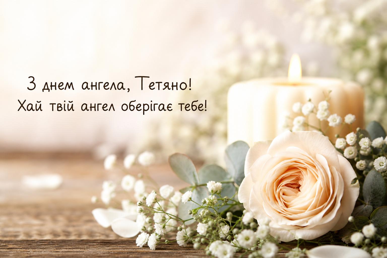 СМС привітання з днем ангела Тетяни своїми словами, до сліз. Короткі побажання (для СМС) СМС привітання з днем ангела Тетяни своїми словами, до сліз. Короткі побажання (для СМС) фото