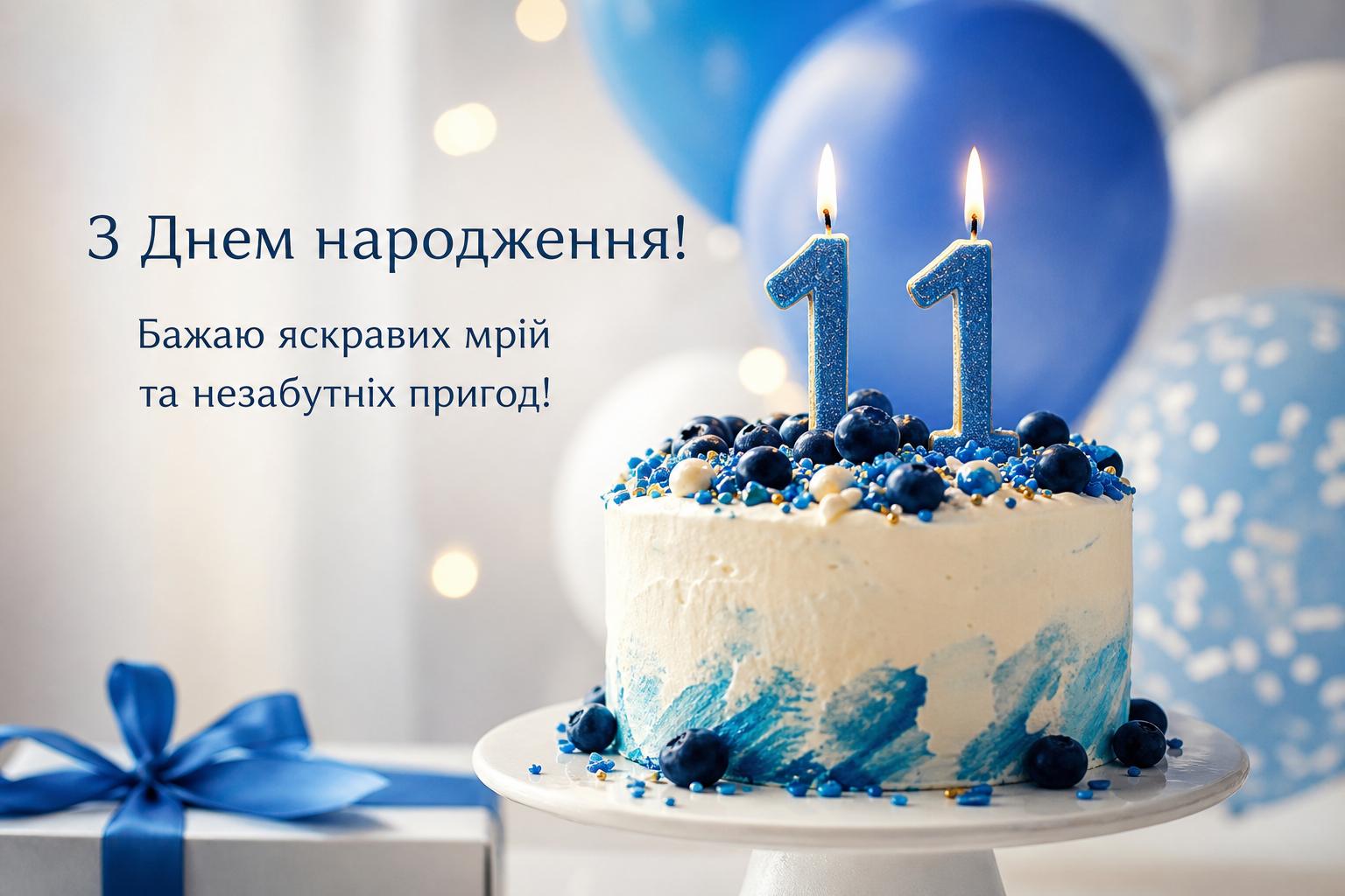 Привітання з днем народження дитині на 11 років українською. Привітання з 11-річчям у прозі Привітання з днем народження дитині на 11 років українською. Привітання з 11-річчям у прозі фото