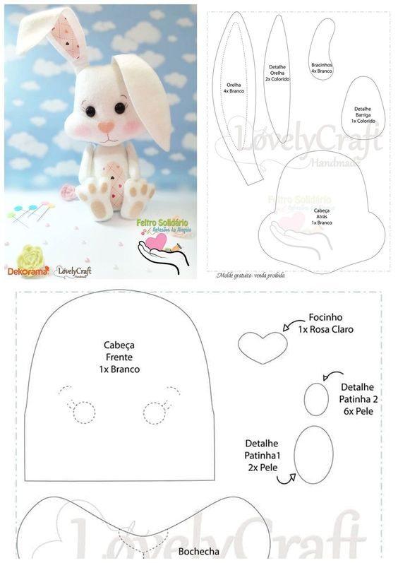 Кролик із тканини своїми руками: сувенір на Новий рік 2023
