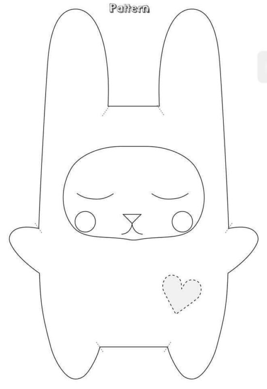 Кролик із тканини своїми руками: сувенір на Новий рік 2023